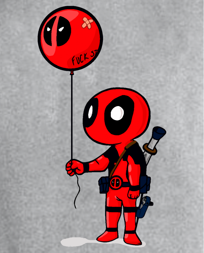 Džemperis Deadpool 